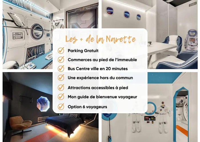 La Navette Spatiale - Aventure - Espace - Clim - Parking