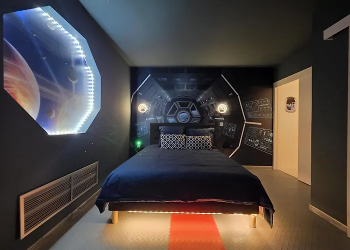 Apartment La Navette Spatiale - Aventure - Espace - Clim - Parking