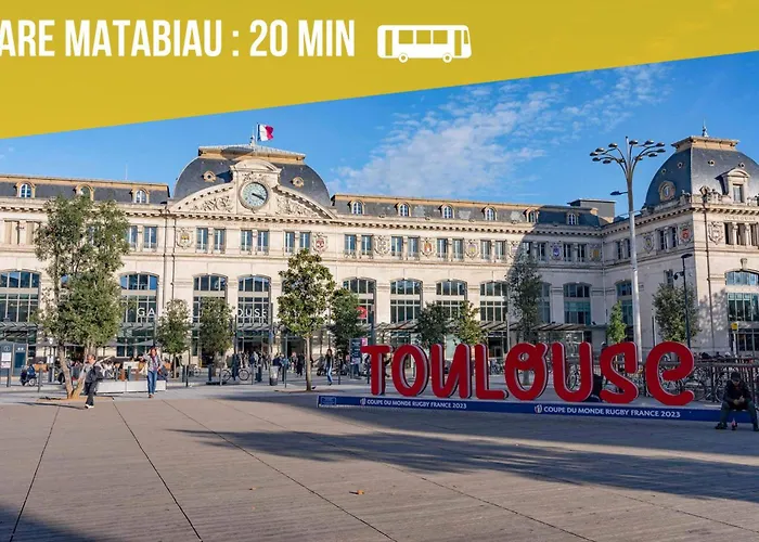 Apartment La Navette Spatiale - Aventure - Espace - Clim - Parking Toulouse